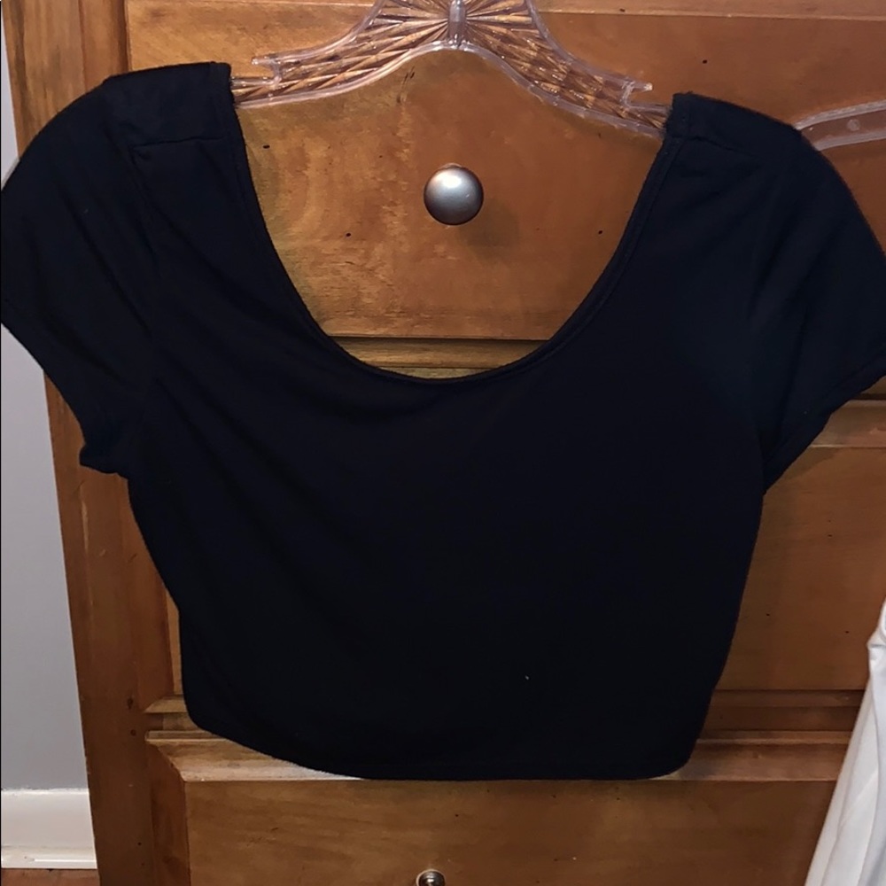 American eagle crop T-shirt